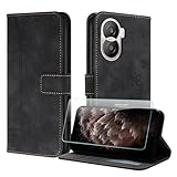 JayModCase Coque pour Huawei Honor X40i avec Protection �cran, �tuis Rabat Folio Housse Cuir Portefeuille [Emplacements Cartes] Magn�tique Support pour Honor X40i - Noir