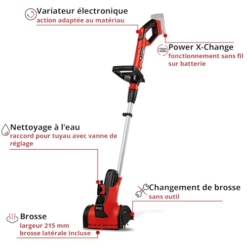 Nettoyeur Multi-Surfaces Sans Fil Einhell PICOBELLA Solo – Livré Sans Batterie Ni Chargeur - vue 6
