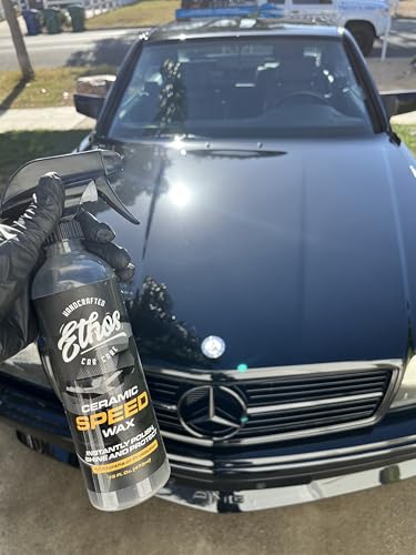 Ethos Handcrafted Car Care CPW Ethos Ceramic Speed Wax - Ceramic Spray Coating Car Wax Polish Spray Hydrophobic Top Coat Polish Formulated thumb #2
