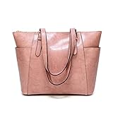 BAJIE Damen Mini Tasche Retro Single Shoulder Messenger Bag Weibliche Tasche Fremdhandel Öl Wachs Handtasche, rose