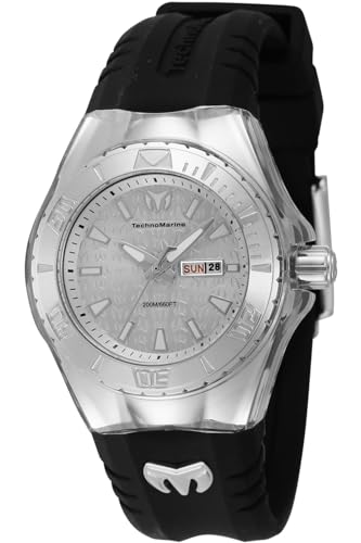 Technomarine Cruise TM-122016 Reloj para Mujer - Impermeable - Analógico - Movimiento Cuarzo - Acero Inoxidable con Esfera Negro - 36mm Technomarine Cruise TM-122016 Reloj para Mujer - Impermeable - Analógico - Movimiento Cuarzo - Acero Inoxidable con Esfera Negro - 36mm