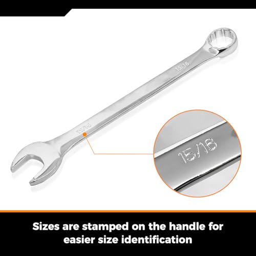 Image of Der Erwachte 6-Piece SAE Wrench Set, Large Wrench Set