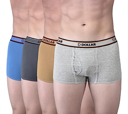 Image of Dollar Bigboss Men's Cotton Modern Regular Solid Trunk