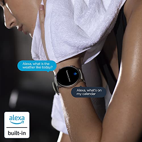 ایگرد | قیمت و خرید Amazfit GTR 2e Smartwatch for Men Women with Alexa \u0026  GPS, Fitness Tracker with 90 Sports Modes, 24 Day Battery Life, Blood  Oxygen Heart Rate Monitor, Waterproof,