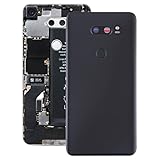 Battery Back Cover with Camera Lens & Fingerprint Sensor for LG V30+ / VS996 / LS998U / H933 / LS998U / H930(Black)