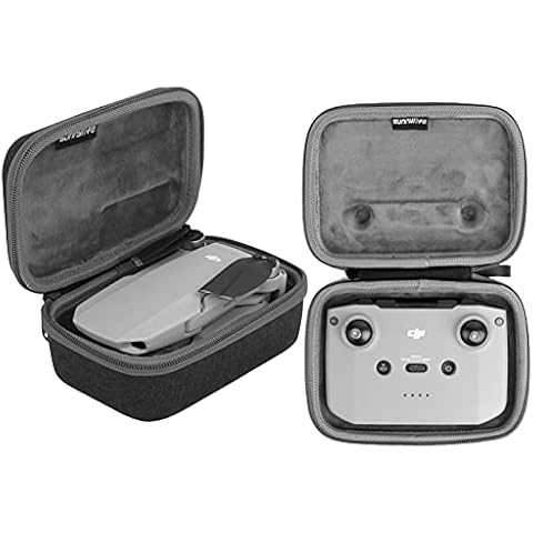 iEago RC Mini 2 SE Tragetasche für Drohnen Körper + Ferngesteuerte Tasche Tragbare Koffer Stoßfest Aufbewahrungstasche Antikollisions Handtasche mit Karabiner für DJI Mini 2 SE/Mini 2 Zubehör Cover