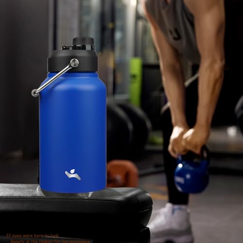 Image of Konokyo 87 oz Insulated Stainless Steel Water Bottle Jug with Handle