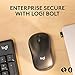 Logitech MK370 Combo for Business, Wireless Full-Size Keyboard and Wireless Mouse, Secure Logi Bolt USB Receiver, Bluetooth, Globally Certified Windows/Mac/Chrome, Linux - Graphite