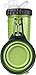 Dexas Popware For Pets Snack DuO Dual Chambered Hydration Bottle and Snack Container with Collapsible Pet Cup, Green