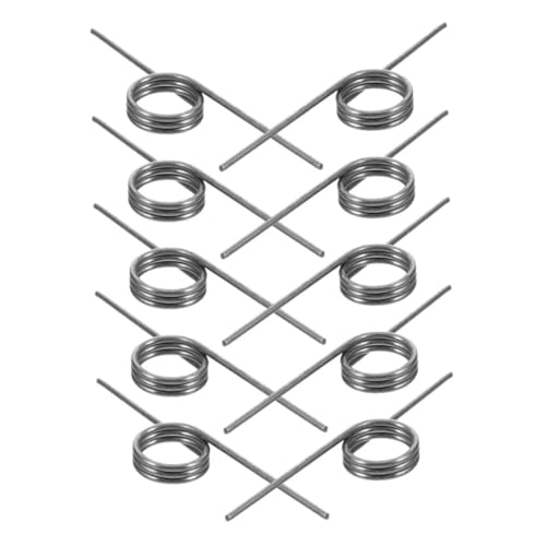 SOLUSTRE 10pcs Trash Can Torsional Spring Replacement for Garbage Can Lid Simple Install Metal Wire Spring for