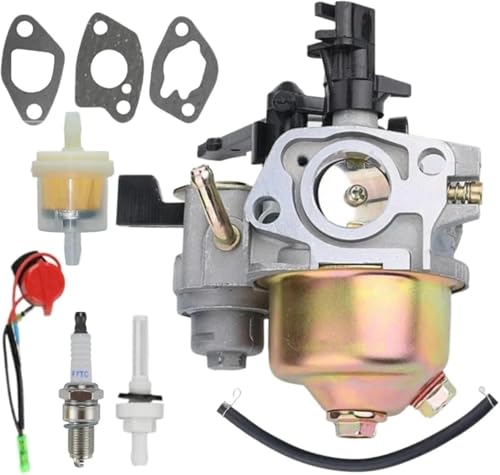 CJJNXYZMD Carburetor Compatible 168F 170F P19 P18 GX110 GX120 GX140 GX160 GX200 5HP 5.5HP 6.5HP 4 Stroke Engine Carburetor Carb(