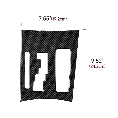 Image of Gear Shift Panel Decals Only for 2011 2012 2013 2014 Chrysler 300 / 300C / 300S / Limited /Base Accessories Carbon Fiber Stickers