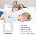 Clipple Silicone Magnetic Anti Snore Transparent Silicone Stop Snoring Device Silicone Nose Clip Tools Professional Relieve Snore Mini Comfortable Sleep Sleeping Aid for Men Women (4 pcs)