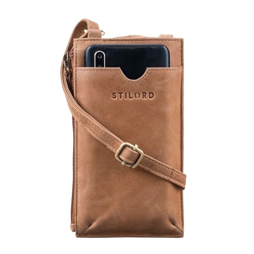Pochette téléphone en cuir pour protéger son smartphone les mains libres