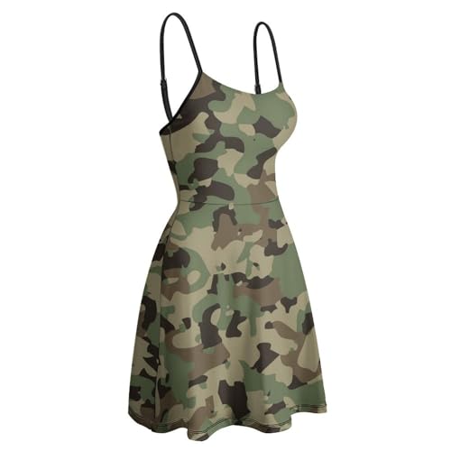 NiYoung Womens 2024 Summer Dress Adjustable Strap Casual Sundress Beach Vacation Dresses