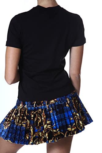 Versace Jeans Couture T-Shirt Donna Nero-Oro