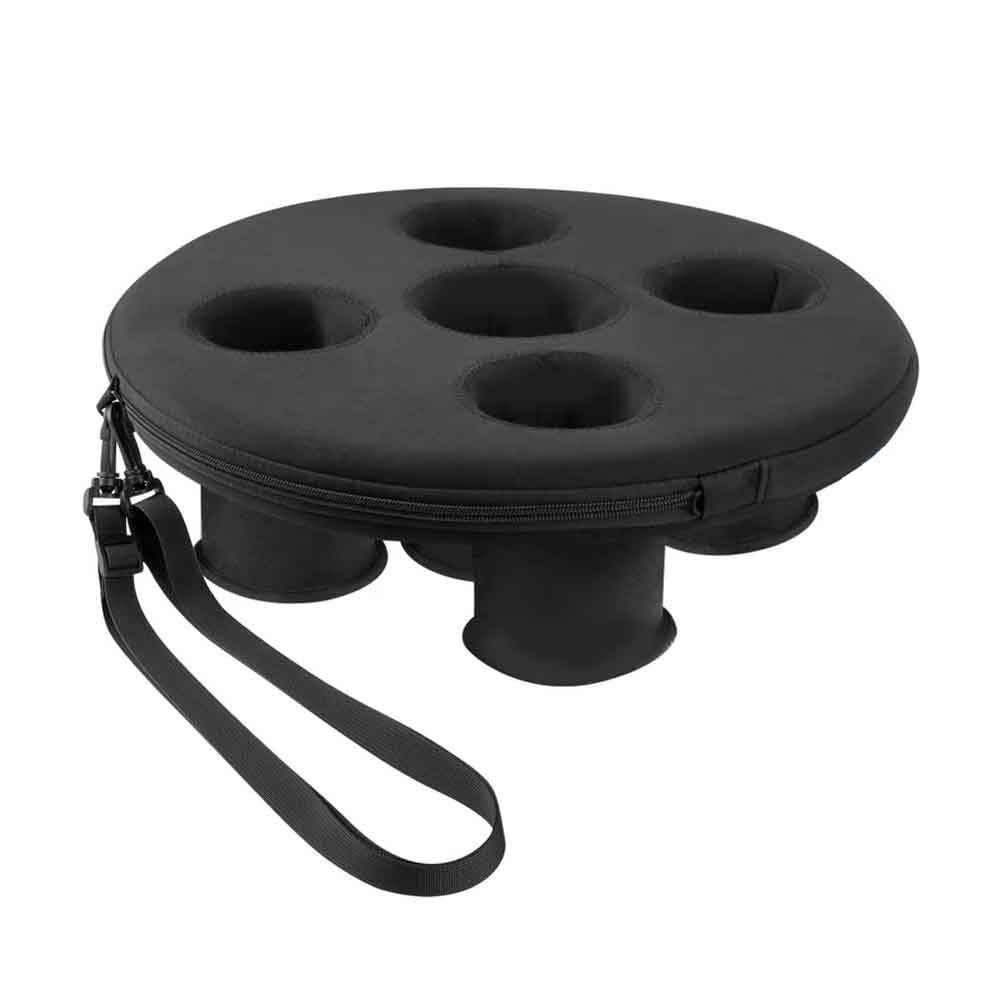 Porte-gobelet flottant de piscine et plateau à 5 trous - 8