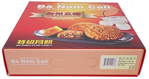 Ba Nam Cali Mooncake - Lotus Seed (0 Yolk)