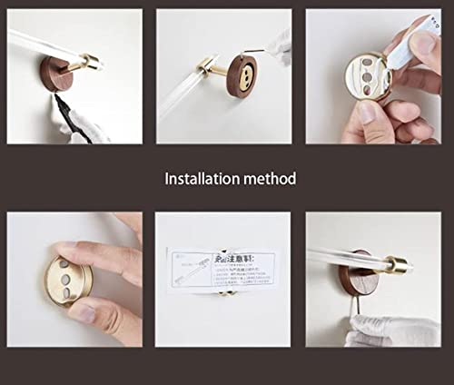 Porte-serviette mural au design épuré et finitions durables pour la maison