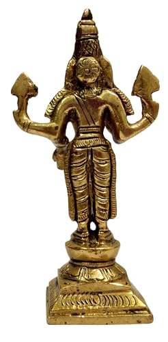 Estatua de Bronce de Lord Vishnu para Decoración miniatura 4