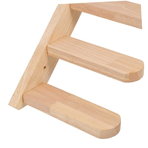Plateforme murale pour chat et marche escalade bois meuble gain de place maison - 5