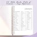 66-Books Bible Study Guides Notebook for Women Men Teen Beginners,Religious Christian Gifts for Scripture Study,A5 Colorful Bible Study Supplies Journal,Daily Devotional & Scripture Learning Tool