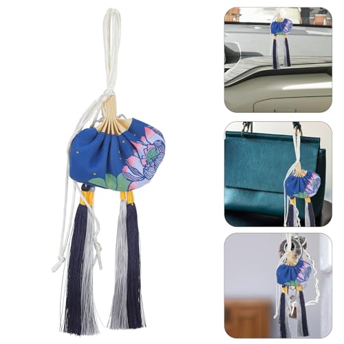 Bolsa decorativa rellenable con aroma para auto miniatura 7