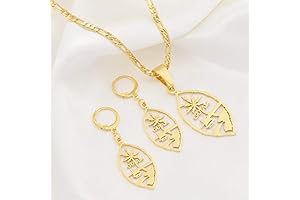 Handmade Jewelry Guam Jewelry Sets Pendant Necklaces & Earrings for Women &...