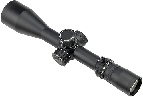 NIGHTFORCE NX8-4-1.260x1.969 in ZeroStop Digillum Iluminación Segundo Plano Focal (F2/SFP) Tubo de 1.181 in Durable Preciso Impermeable A Prueba de