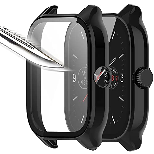 [Protezione completa] Questa custodia protettiva ultrasottile protegge l'intero schermo e il bordo dell'orologio da urti, graffi, vibrazioni e impronte digitali. Il design integrato della cornice e della protezione dello schermo offre al tuo orologio una protezione completa. Non è necessario acquistare un altro film temprato. Pratico e comodo.