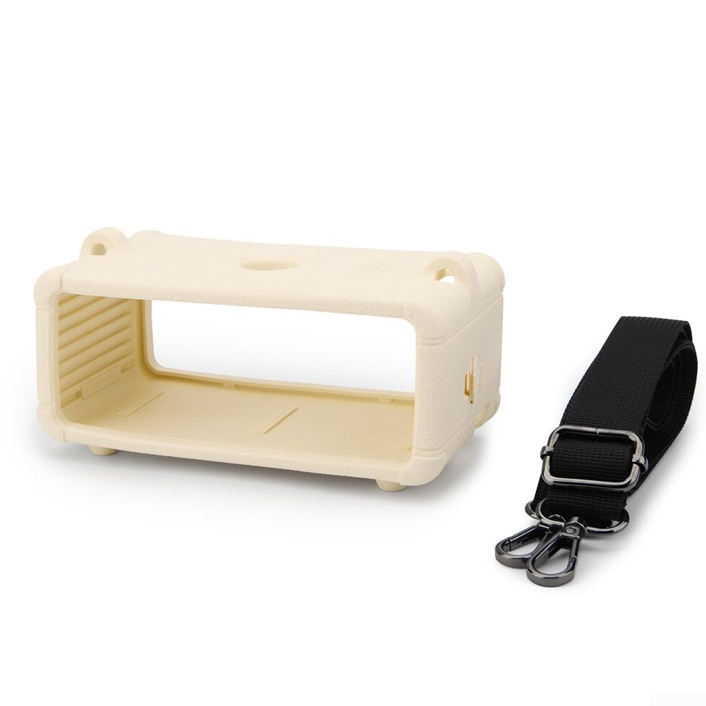Housse en silicone conçue pour Marshall Emberton III avec bandoulière Excellente protection pendant les voyages (Noir)