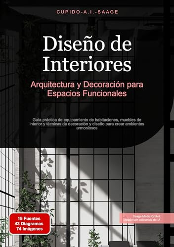 Diseño de Interiores: Arquitectura y Decoración para Espacios Funcionales. Guía práctica de equipamiento de habitaciones, muebles de interior y técnicas ... armoniosos (Decoración interior nº 1)