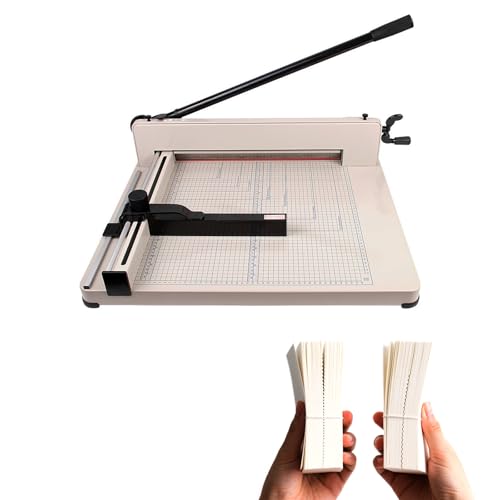 Amaibijin ��^�ْf�@ A4�T�C�Y �����ő�4CM ���S���b�N�\�� ���S�������J�o�[ �Ɩ��pcutting machine �g���₷�� �؂ꖡ �ْf�@ �ϋv�� ���S�� �y�[�p�[�J�b�^�[ 400���܂ōْf�\ �n���h�^�C�v�f�ً@ �����p�i �w�Z �I�t