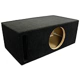 LAB SlapBox 0.75 ft^3 Ported / Vented MDF Sub Woofer Enclosure for Single Sundown Audio SA-8 v1 v2 v3 (SA8) Car Subwoofer - 3/4