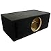 LAB SlapBox 0.75 ft^3 Ported / Vented MDF Sub Woofer Enclosure for Single Sundown Audio SA-8 v1 v2 v3 (SA8) Car Subwoofer - 3/4" Premium MDF Construction - Made in U.S.A.