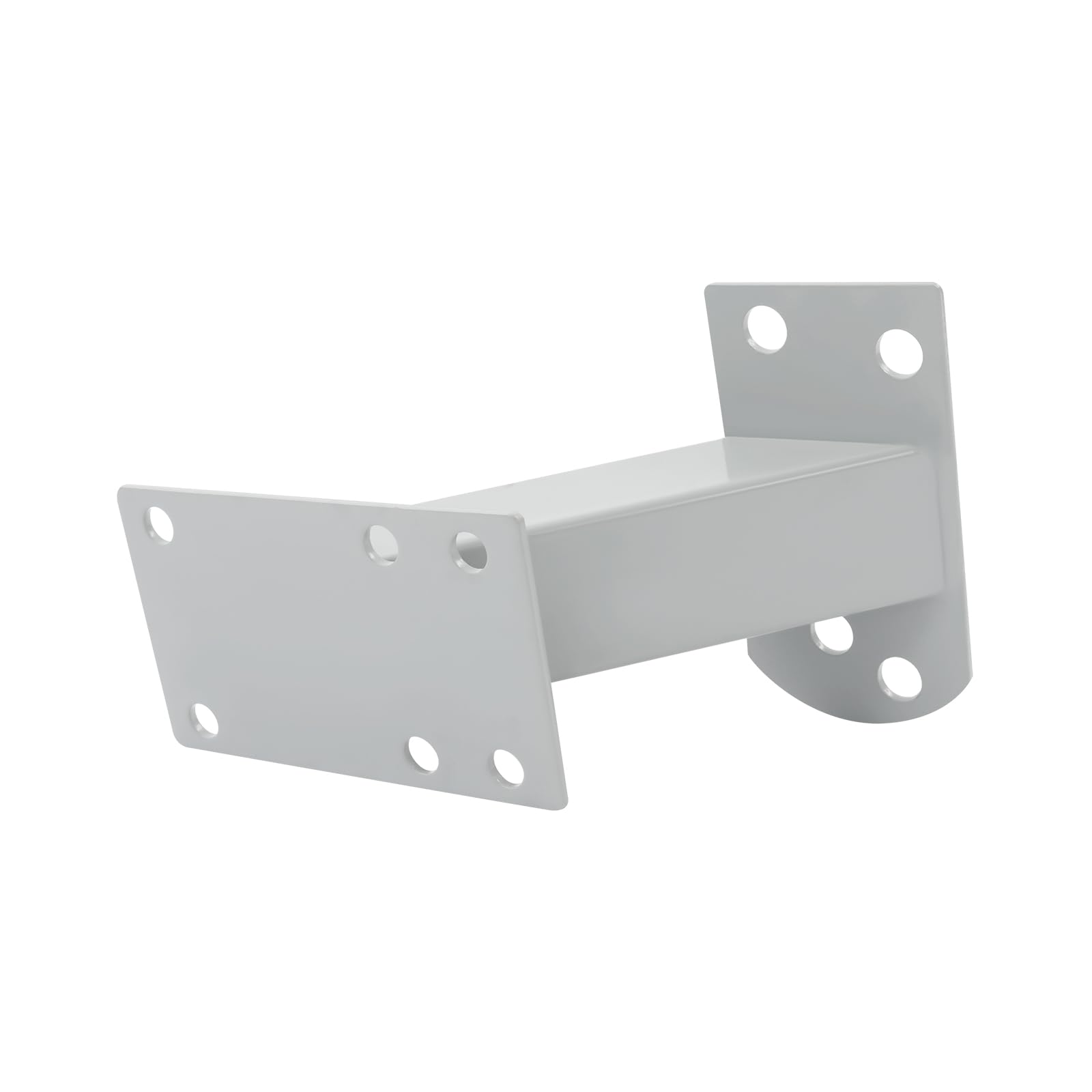 Support de pneu de rechange en acier galvanisé argenté - Support de roue de secours avec serrure et clé - Convient aux pneus de 8 à 16 pouces, jantes 4/5 trous