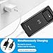 NEWDERY Battery Case for Samsung Galaxy Note 9, (5000mAh) Rechargeable Extended Charger Case Qi Wireless Charging(Raised Bezel - Air Cushion Technology) Compatible with Samsung Galaxy Note 9 Black