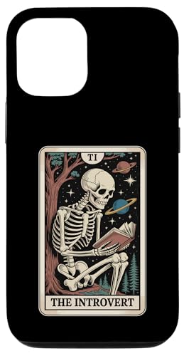 The Introvert Tarot Card Indoorsy Men Inrovert �X�}�z�P�[�X iPhone 12/12 Pro �p