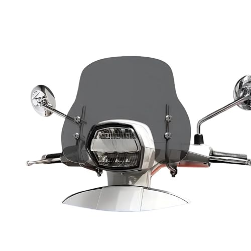Spoiler pare-brise moto fini les turbulences V125 V200