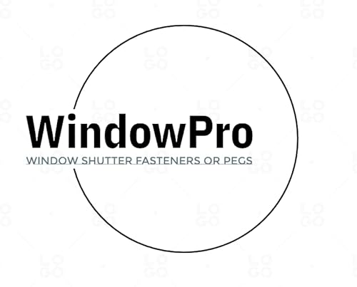 Windowpro 8541878609 Window Shutters Panel Peg Lok Pin Pegs Screws Spikes Anchor3 Inch 60 Pack Fasteners (Black) Windowpro Exterior Vinyl Shutter Hardware Made In Usa thumb #2