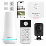 SimpliSafe Home Security System | 8 Piece Home Alarm System with Entry & Motion Sensors, Bellbox & HD Indoor Security Camera - Optional Professional Monitoring - Compatible with Alexa