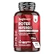 Roter Hefereis - 290mg pro Kapseln - 6 Monate Vorrat - Monacolin K mit CoQ10 (Ubichinon) & Vitamin B1 (Thiaminhydrochlorid) - 180 vegan Capsules - Red Yeast Rice - WeightWorld