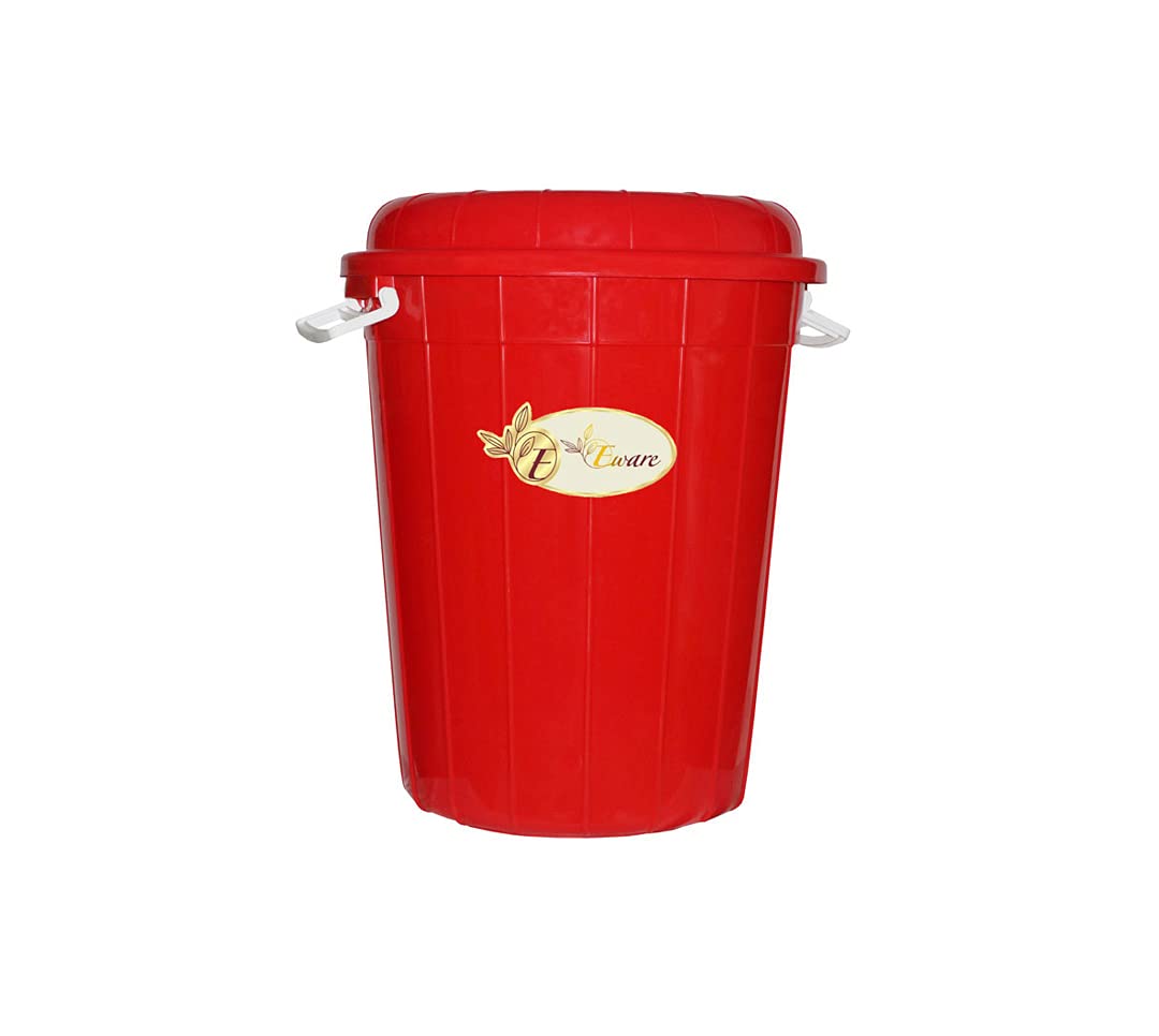 E-Ware Amazing Multipurpose Plastic Storage Bucket Drum 80LTR with Lid (B09BCRT9NX) Amazon Price History, Amazon Price Tracker