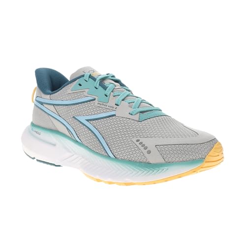 Diadora Womens Mythos Blushield Volo 4 Running Sneakers Shoes - Blue, Grey2