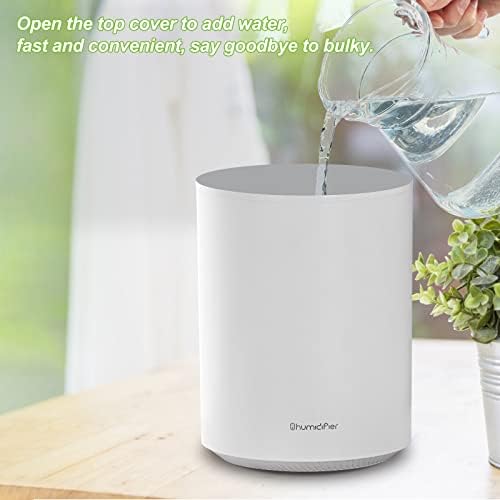 CLIPOP Air Humidifier for Baby with Night Light, 2.5L Cool Mist Humidifiers Essential oil Humidifiers for Bedroom, USB Plant Humidifier, Quiet Waterless Auto Shut-Off for Home, Car, Office, Yoga