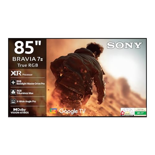 Image of Sony 215 cm (85 Inch) BRAVIA 7II True RGB Series 4K Ultra HD Google TV K-85XR70M2