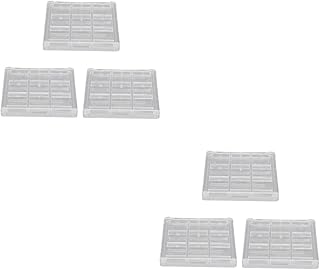 FOMIYES 6 Pcs Eye Shadow Box Foundation Blush Empty Lipstick Storage Case Empty Highlighters Container Eyeshadow Organizer Eyeshadow Pallet Sub Package Case