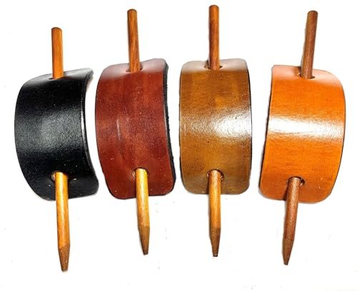 THIN HAIR LEATHER PONYTAIL BARRETTE, PONYTAIL BARRETTE FOR THIN HAIR, HAIR CLIP, SLIDE, WRAP, PONYTAIL HOLDERS, HAIR TIE, HANDMADE, HANDCRAFTED, HAND TOOLED, HOLDER, HAIR ACCESSORIES, BT 2403