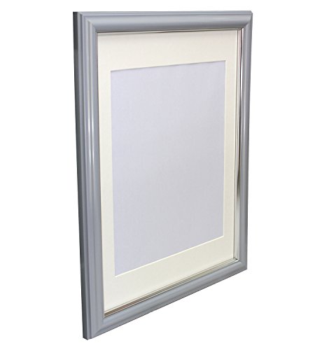 VANJOH フォトフレーム 葬儀用カラー額 八〇 グレー VSC-H-GY