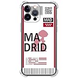 CARCASA MÓVIL - para el [ iPhone 14 Pro Max ] de Tarjeta de Embarque. No esperes más, personaliza tu funda con cuatro esquinas reforzadas. Incluye mini-puntos, casi imperceptibles para evitar manchas que se forman por el vacío de la funda con el móvil. Su forma se ajusta milimétricamente a los distintos tamaños y modelos. Máxima cobertura para tu Smartphone.